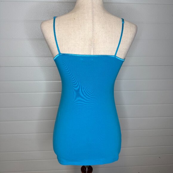 Zenana Blue Spaghetti Strap Cami – Small - Picture 2 of 4